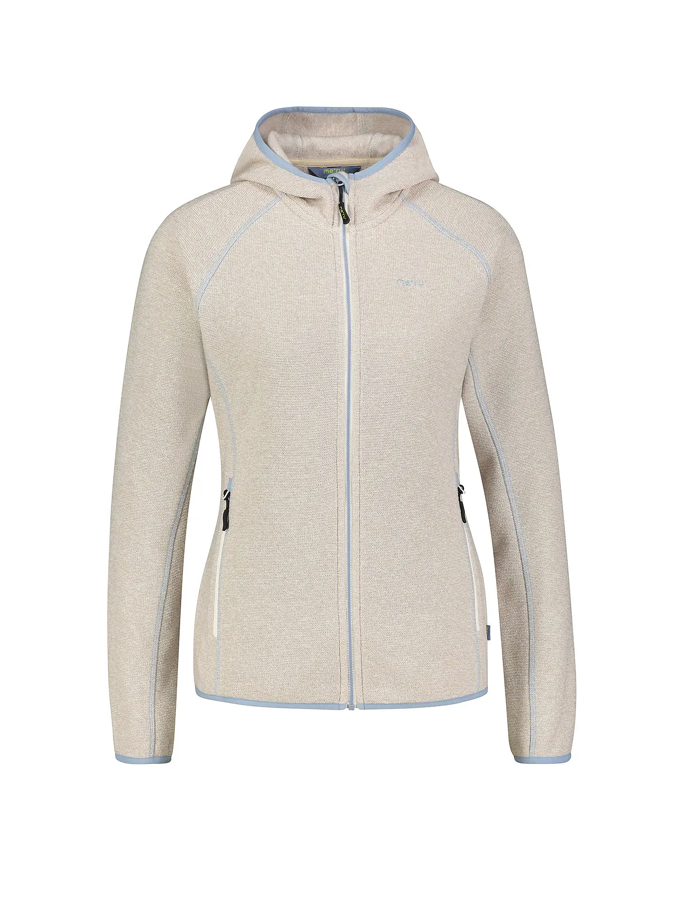 MERU | Damen Fleecejacke Horta Hoodie | beige